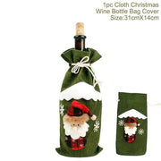 Christmas Decorations Christmas Wine Bottle Socks