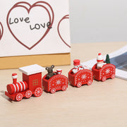 Wooden Christmas Train Christmas Decorations