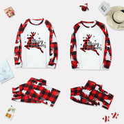 Christmas Tree Print Home Wear Pajamas Parent-child Set