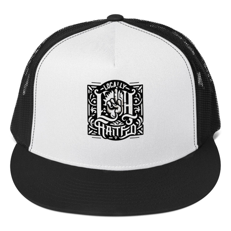 Locally Hated Merch - Mid Finger - Trucker Cap 