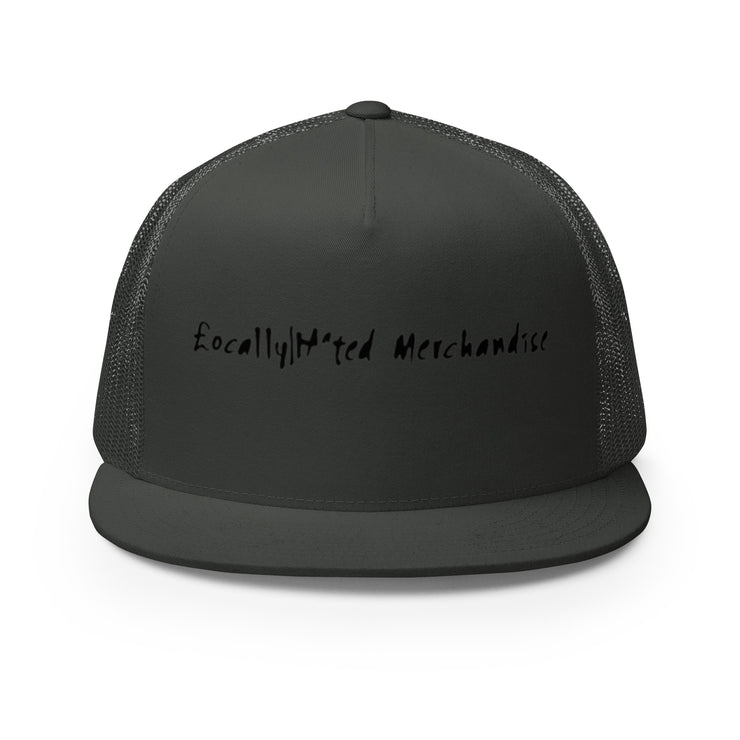 Locally Hated Merch - Merchandise Logo - Trucker Cap 