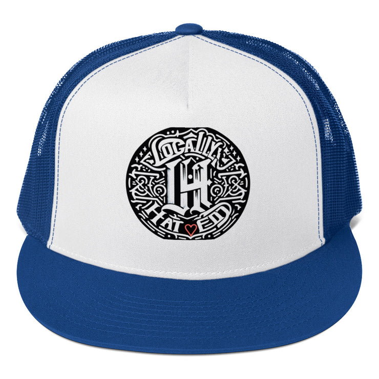 Locally Hated Merch - L.H Logo - trucker Cap 