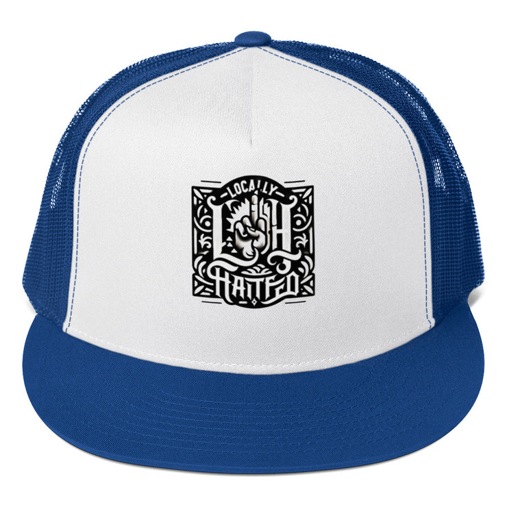 Locally Hated Merch - Mid Finger - Trucker Cap 