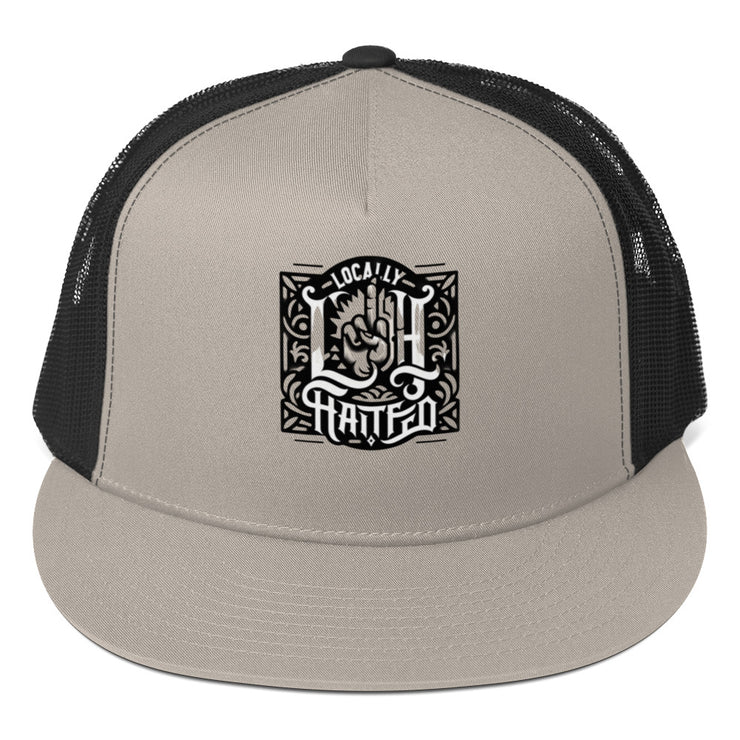 Locally Hated Merch - Mid Finger - Trucker Cap 