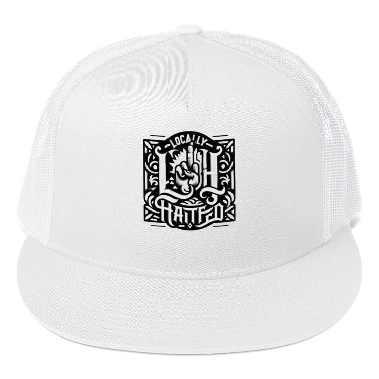 Locally Hated Merch - Mid Finger - Trucker Cap 