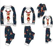 Family Pajamas Suit Baby Christmas Parent-child Pajamas