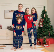 Matching Family Christmas Deer Pajamas Xmas Pjs Women Men Plaid Clothes Holiday Sleepwear