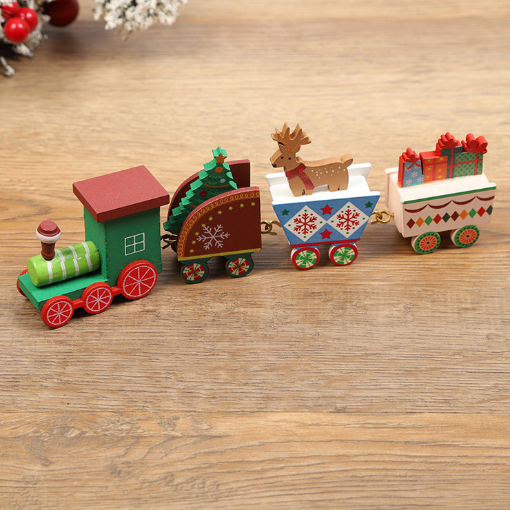 Christmas Decorations Christmas Wooden Trains Window Decorations Wooden Crafts