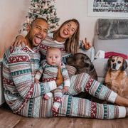 2024 Family Christmas Matching Pajamas Set Xmas Adult Kids Mother And Daughter Father Son Sleepwear Baby Family Look Outfits