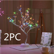 Christmas Decoration Night Light LED Pearl Tree Light Starry Touch Light