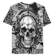 𝕷𝖔𝖈𝖆𝖑𝖑𝖞 𝕳𝖆𝖙𝖊𝖉 𝕸𝖊𝖗𝖈𝖍- Tribal D.J Skull - Men's t-shirt #1