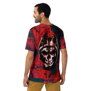 𝕷𝖔𝖈𝖆𝖑𝖑𝖞 𝕳𝖆𝖙𝖊𝖉 𝕸𝖊𝖗𝖈𝖍 - Dripping Blood Skull - Men's t-shirt #1