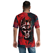 𝕷𝖔𝖈𝖆𝖑𝖑𝖞 𝕳𝖆𝖙𝖊𝖉 𝕸𝖊𝖗𝖈𝖍 - Dripping Blood Skull - Men's t-shirt #1