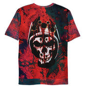 𝕷𝖔𝖈𝖆𝖑𝖑𝖞 𝕳𝖆𝖙𝖊𝖉 𝕸𝖊𝖗𝖈𝖍 - Dripping Blood Skull - Men's t-shirt #1