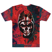 𝕷𝖔𝖈𝖆𝖑𝖑𝖞 𝕳𝖆𝖙𝖊𝖉 𝕸𝖊𝖗𝖈𝖍 - Dripping Blood Skull - Men's t-shirt #1