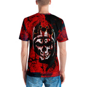 𝕷𝖔𝖈𝖆𝖑𝖑𝖞 𝕳𝖆𝖙𝖊𝖉 𝕸𝖊𝖗𝖈𝖍 - Dripping Blood Skull - Men's t-shirt #1