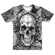 𝕷𝖔𝖈𝖆𝖑𝖑𝖞 𝕳𝖆𝖙𝖊𝖉 𝕸𝖊𝖗𝖈𝖍- Tribal D.J Skull - Men's t-shirt #1