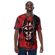 𝕷𝖔𝖈𝖆𝖑𝖑𝖞 𝕳𝖆𝖙𝖊𝖉 𝕸𝖊𝖗𝖈𝖍 - Dripping Blood Skull - Men's t-shirt #1