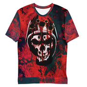 𝕷𝖔𝖈𝖆𝖑𝖑𝖞 𝕳𝖆𝖙𝖊𝖉 𝕸𝖊𝖗𝖈𝖍 - Dripping Blood Skull - Men's t-shirt #1