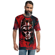 𝕷𝖔𝖈𝖆𝖑𝖑𝖞 𝕳𝖆𝖙𝖊𝖉 𝕸𝖊𝖗𝖈𝖍 - Dripping Blood Skull - Men's t-shirt #1