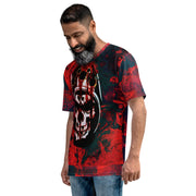 𝕷𝖔𝖈𝖆𝖑𝖑𝖞 𝕳𝖆𝖙𝖊𝖉 𝕸𝖊𝖗𝖈𝖍 - Dripping Blood Skull - Men's t-shirt #1