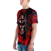 𝕷𝖔𝖈𝖆𝖑𝖑𝖞 𝕳𝖆𝖙𝖊𝖉 𝕸𝖊𝖗𝖈𝖍 - Dripping Blood Skull - Men's t-shirt #1