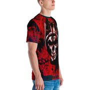 𝕷𝖔𝖈𝖆𝖑𝖑𝖞 𝕳𝖆𝖙𝖊𝖉 𝕸𝖊𝖗𝖈𝖍 - Dripping Blood Skull - Men's t-shirt #1