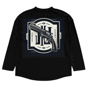 Locally Hated Merch - Main Logo - Recycled hockey fan jersey #1