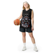 Recycled unisex basketball jersey