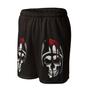 𝕷𝖔𝖈𝖆𝖑𝖑𝖞 𝕳𝖆𝖙𝖊𝖉 𝕸𝖊𝖗𝖈𝖍 - Blood Dripping Skull - Unisex mesh shorts #1