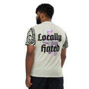 𝕷𝖔𝖈𝖆𝖑𝖑𝖞 𝕳𝖆𝖙𝖊𝖉 𝕸𝖊𝖗𝖈𝖍 - L.H Logo - Unisex sports jersey #1