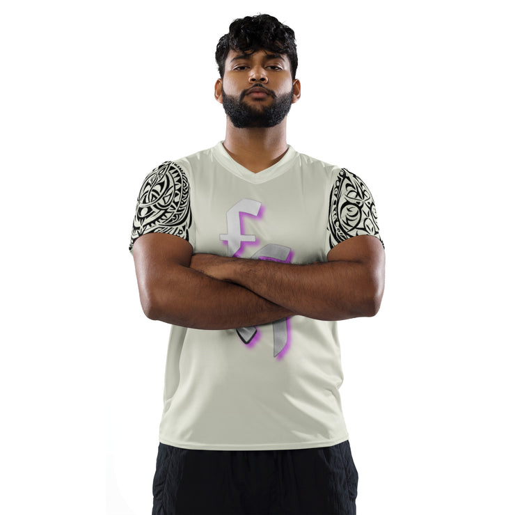 𝕷𝖔𝖈𝖆𝖑𝖑𝖞 𝕳𝖆𝖙𝖊𝖉 𝕸𝖊𝖗𝖈𝖍 - L.H Logo - Unisex sports jersey 