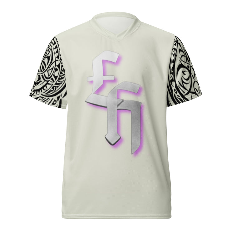 𝕷𝖔𝖈𝖆𝖑𝖑𝖞 𝕳𝖆𝖙𝖊𝖉 𝕸𝖊𝖗𝖈𝖍 - L.H Logo - Unisex sports jersey 