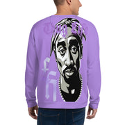 Locally Hated Merch - Purple Thug Life Tupac - Unisex Sweatshirt #1