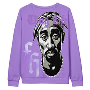 Locally Hated Merch - Purple Thug Life Tupac - Unisex Sweatshirt #1