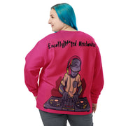 Locally Hated Merch - Pink D.J - Unisex Sweatshirt #1