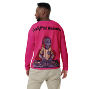 Locally Hated Merch - Pink D.J - Unisex Sweatshirt #1