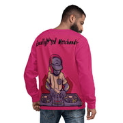 Locally Hated Merch - Pink D.J - Unisex Sweatshirt #1