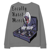 Locally Hated Merch - Gray Evil D.J - Unisex Sweatshirt #1