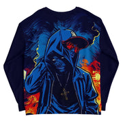 Locally Hated Merch - Blue Double Headed Gangster - Unisex Sweatshirt #1