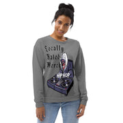 Locally Hated Merch - Gray Evil D.J - Unisex Sweatshirt #1