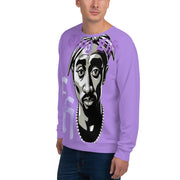 Locally Hated Merch - Purple Thug Life Tupac - Unisex Sweatshirt #1