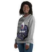 Locally Hated Merch - Gray Evil D.J - Unisex Sweatshirt #1