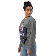 Locally Hated Merch - Gray Evil D.J - Unisex Sweatshirt #1