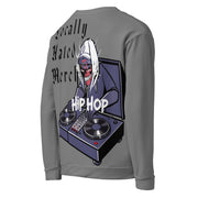 Locally Hated Merch - Gray Evil D.J - Unisex Sweatshirt #1