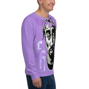 Locally Hated Merch - Purple Thug Life Tupac - Unisex Sweatshirt #1