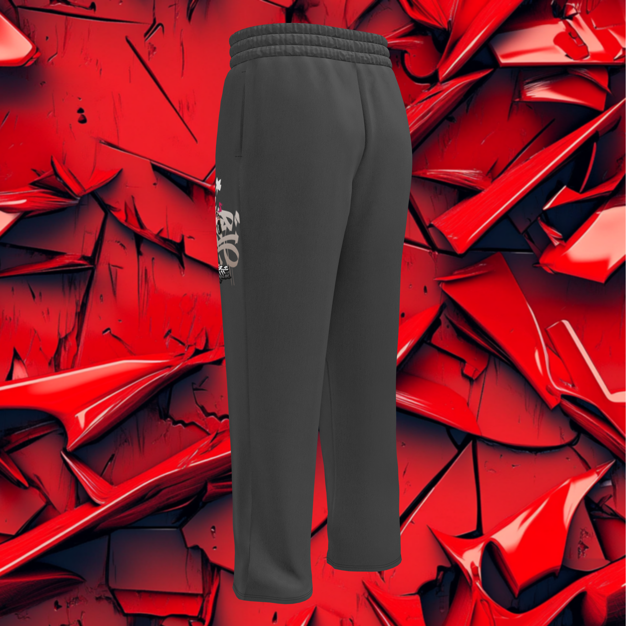 Locally Hated Merch Baggy Wide-leg joggers - Graffiti Collection #2