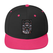 Locally Hated Merch - Red 2 Gun Skull Ride or Die - Snapback Hat #1