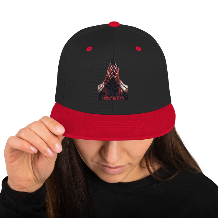 Locally Hated Merch - We Wear The Blood Of Hip-Hop - Snapback Hat 