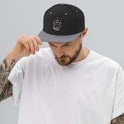 Locally Hated Merch - Red 2 Gun Skull Ride or Die - Snapback Hat #1